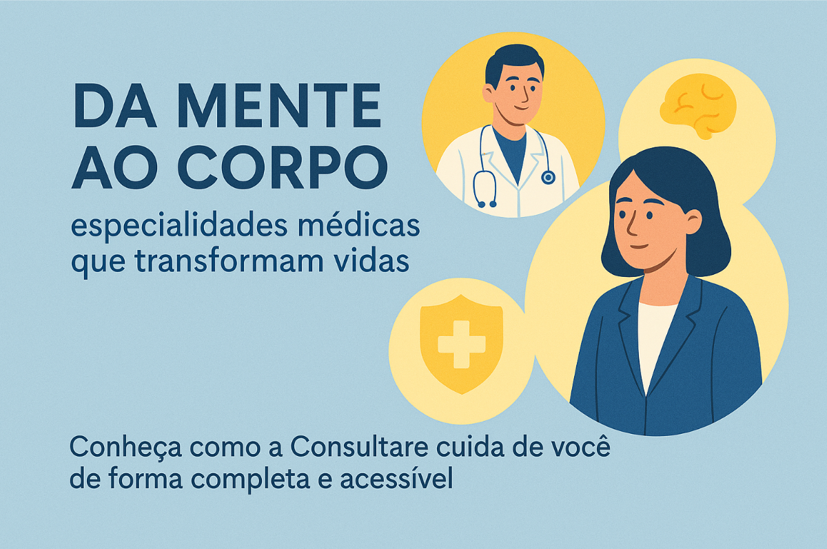 Da mente ao corpo: especialidades médicas que transformam vidas